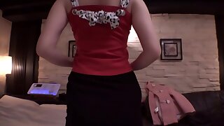 0000690巨乳日本人女性がグラインド騎乗位するセックス